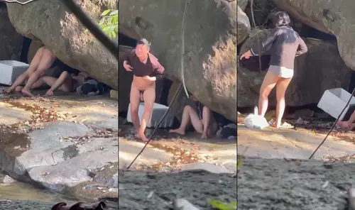 cap-doi-tranh-thu-chich-nhau-trong-hang-da-khi-di-phuot